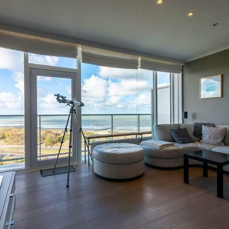 Panoramic & Modern Apartment With Sea View Bredene Esterno foto