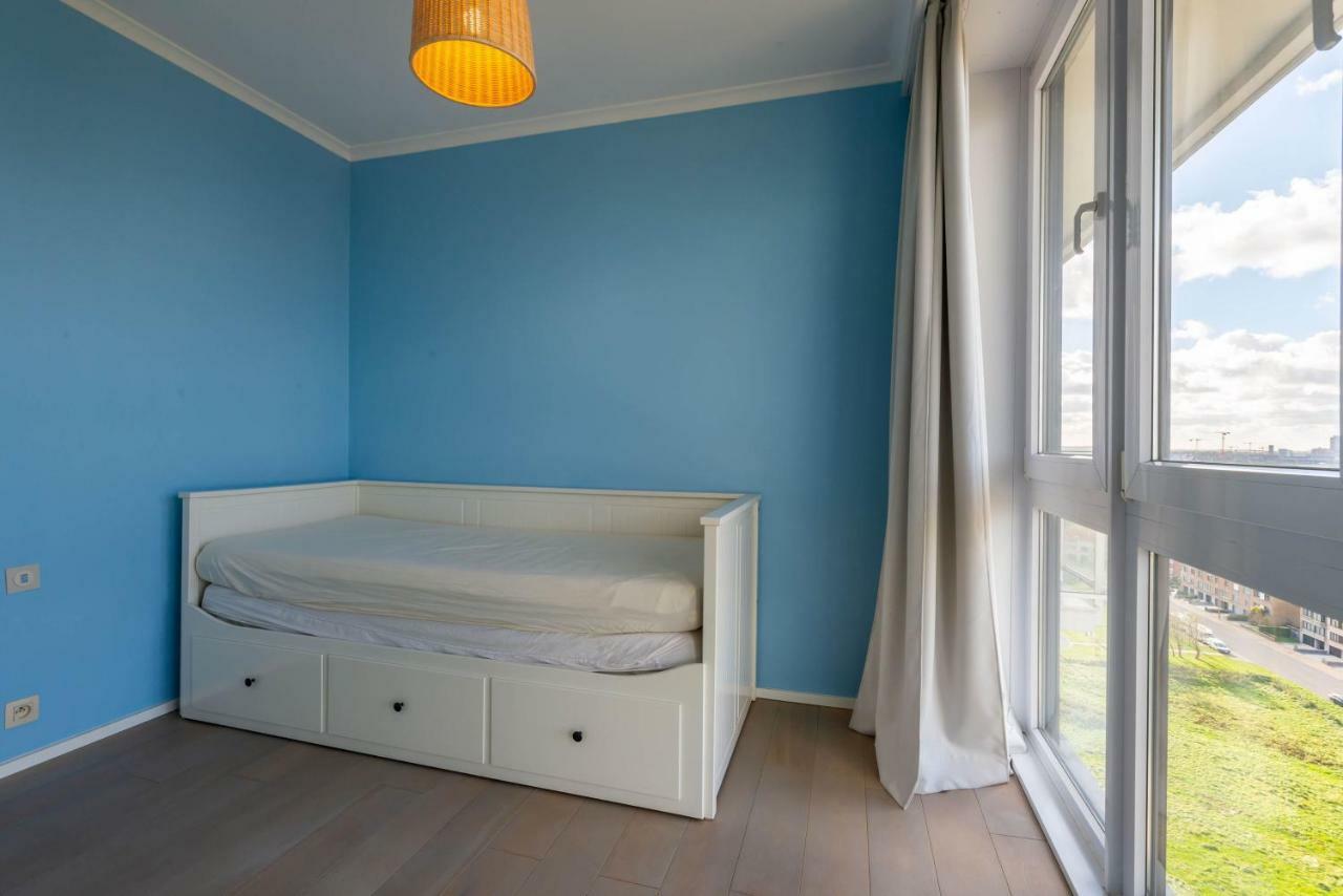 Panoramic & Modern Apartment With Sea View Bredene Esterno foto