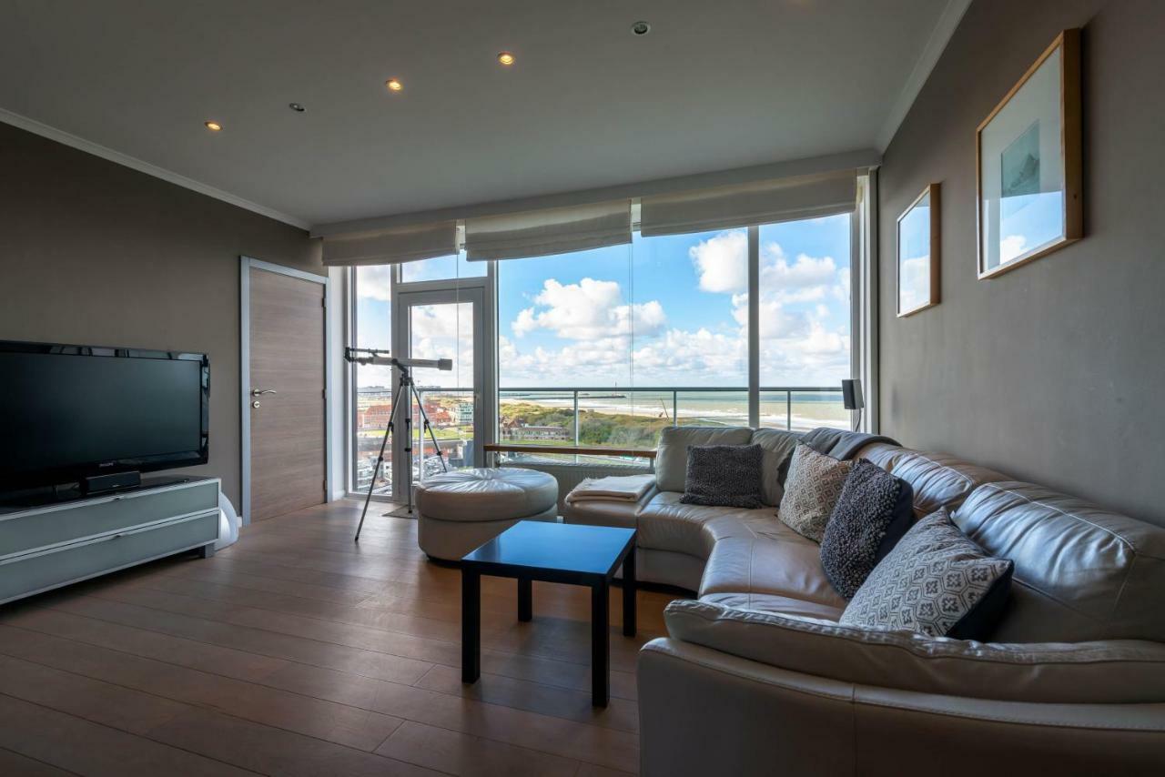 Panoramic & Modern Apartment With Sea View Bredene Esterno foto