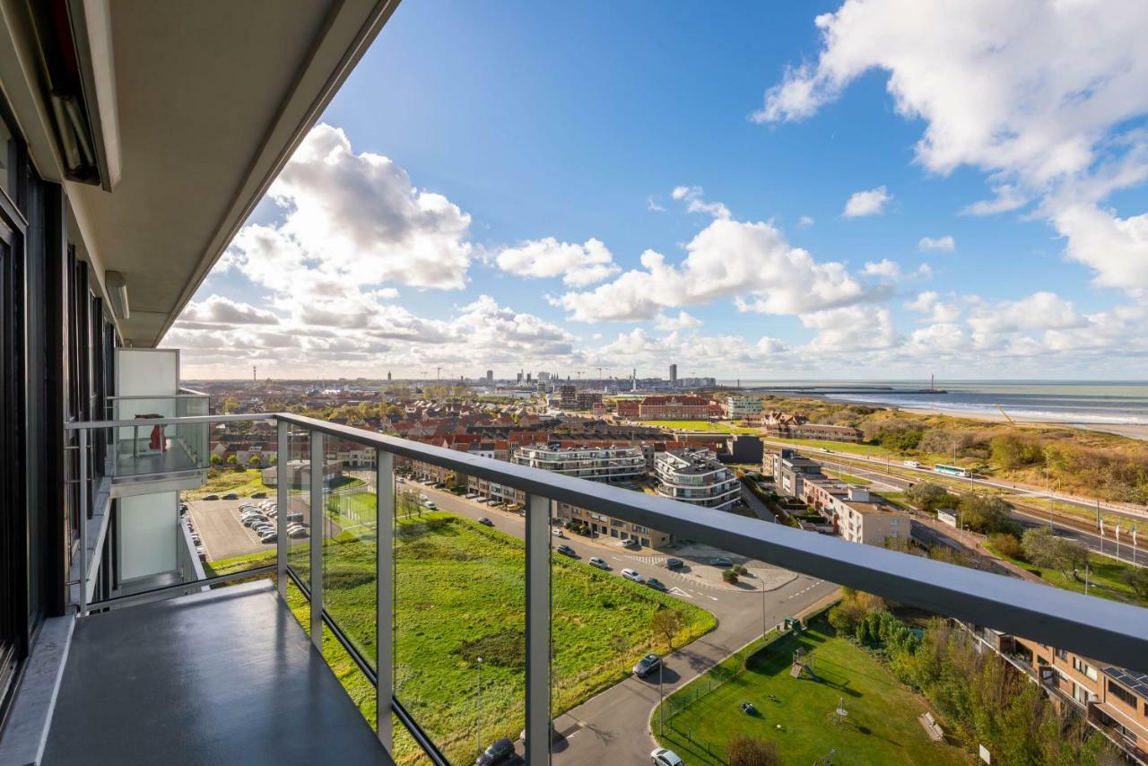 Panoramic & Modern Apartment With Sea View Bredene Esterno foto