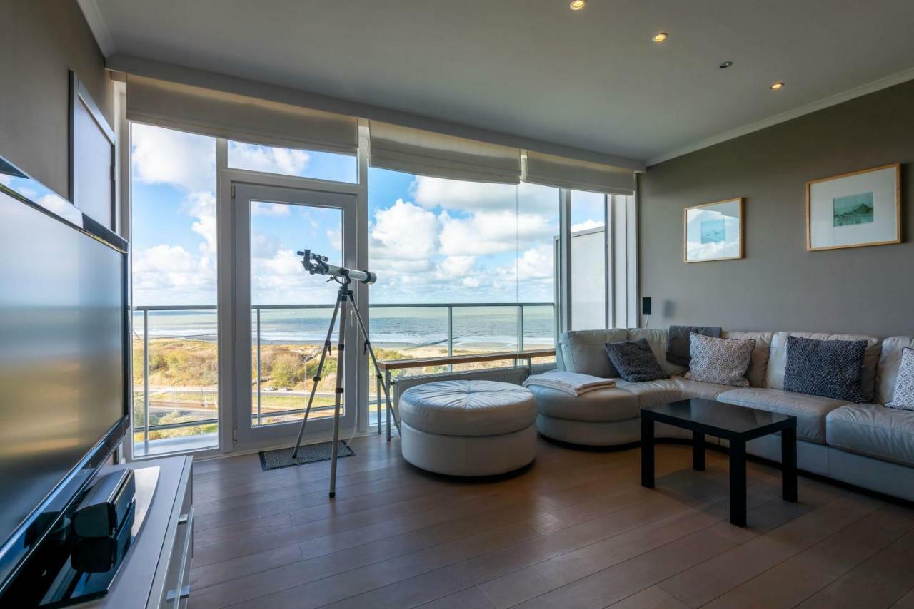 Panoramic & Modern Apartment With Sea View Bredene Esterno foto